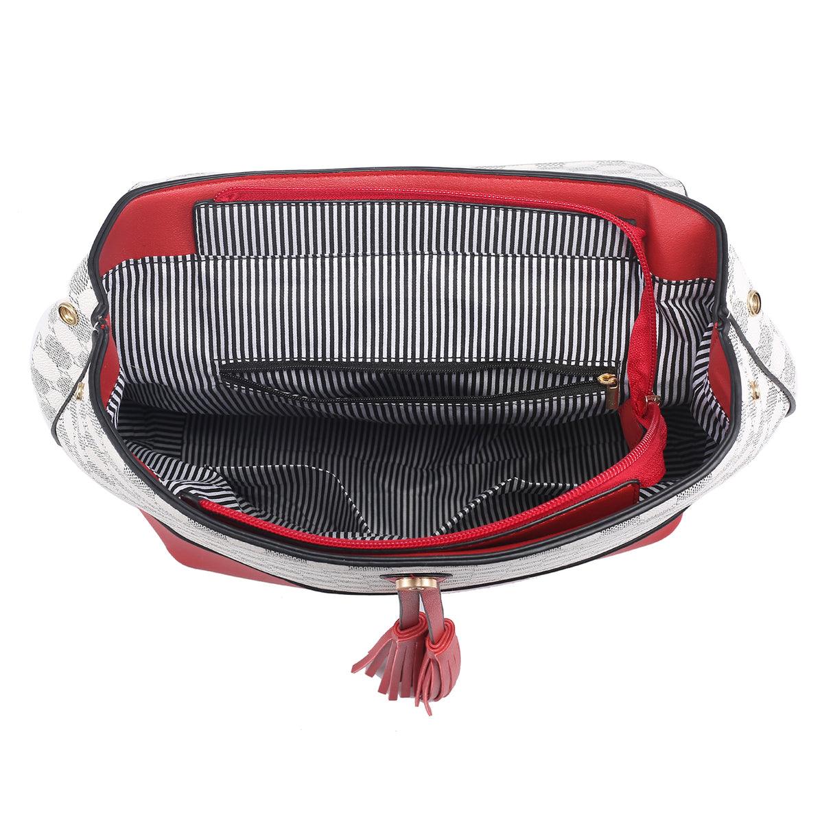 Fashion Monogram Flap 2-in-1 Backpack