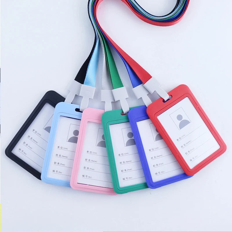 I Love You Lanyard ID Holder