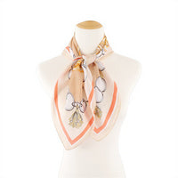 Chain Design Silk Scarf