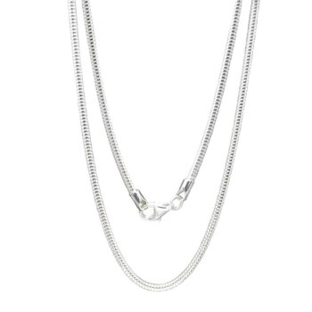 Silver Rope Necklace