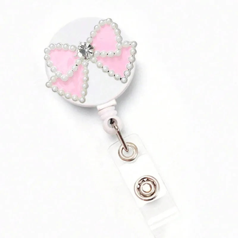 Cute Bow Id Holder