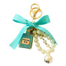 Pearl Perfume Bottle Keychains