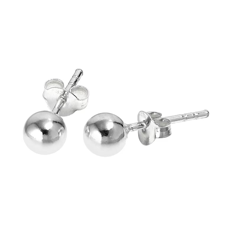 Round Stirling Silver Knobs