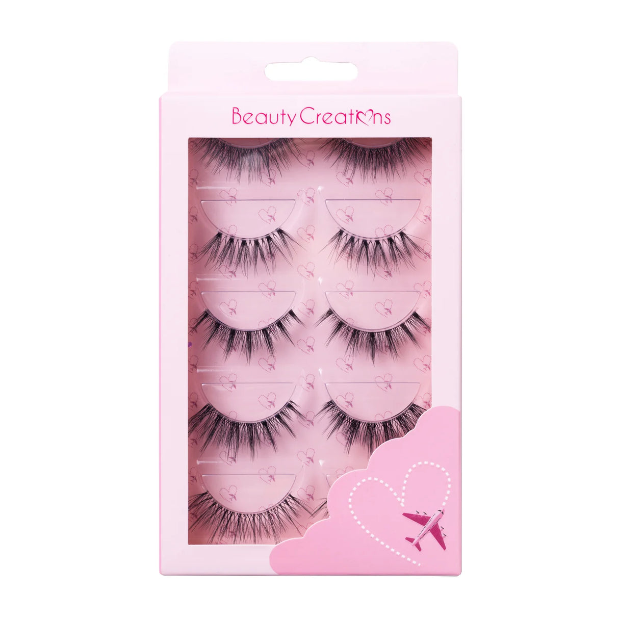 Beauty Creation Take Me Somewhere 5PCS Set Soft Silk Lashes