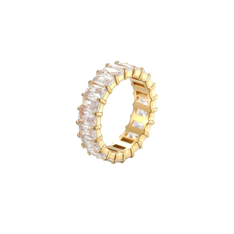 Gold Infinity Ring