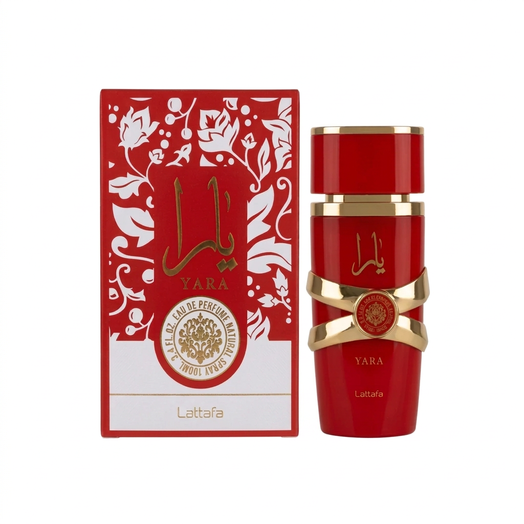 Yara Rose Red Lattafa 3.4FL.OZ