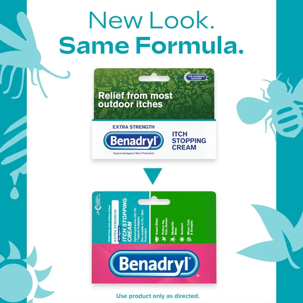 BENADRYL® Itch Stopping Cream Extra Strength