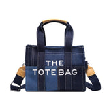 Canvas No Logo Denim Tote