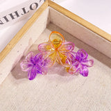 Tri Flower Claw Clip