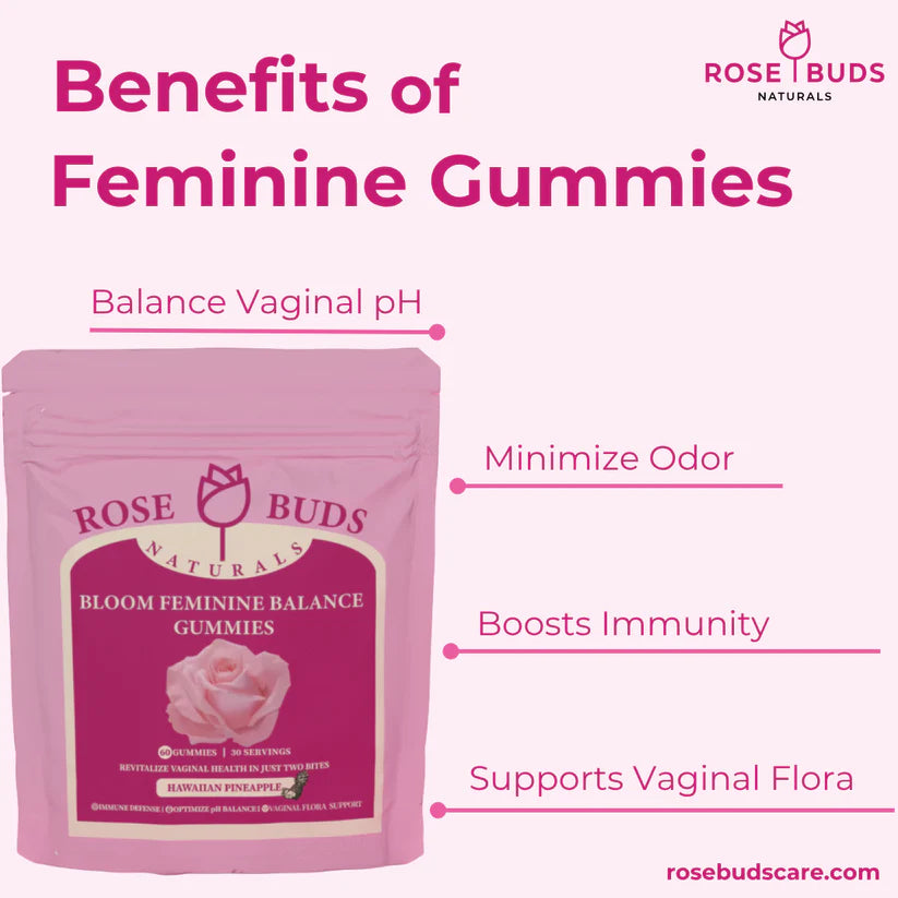 Rose Buds Bloom Feminine Gummies