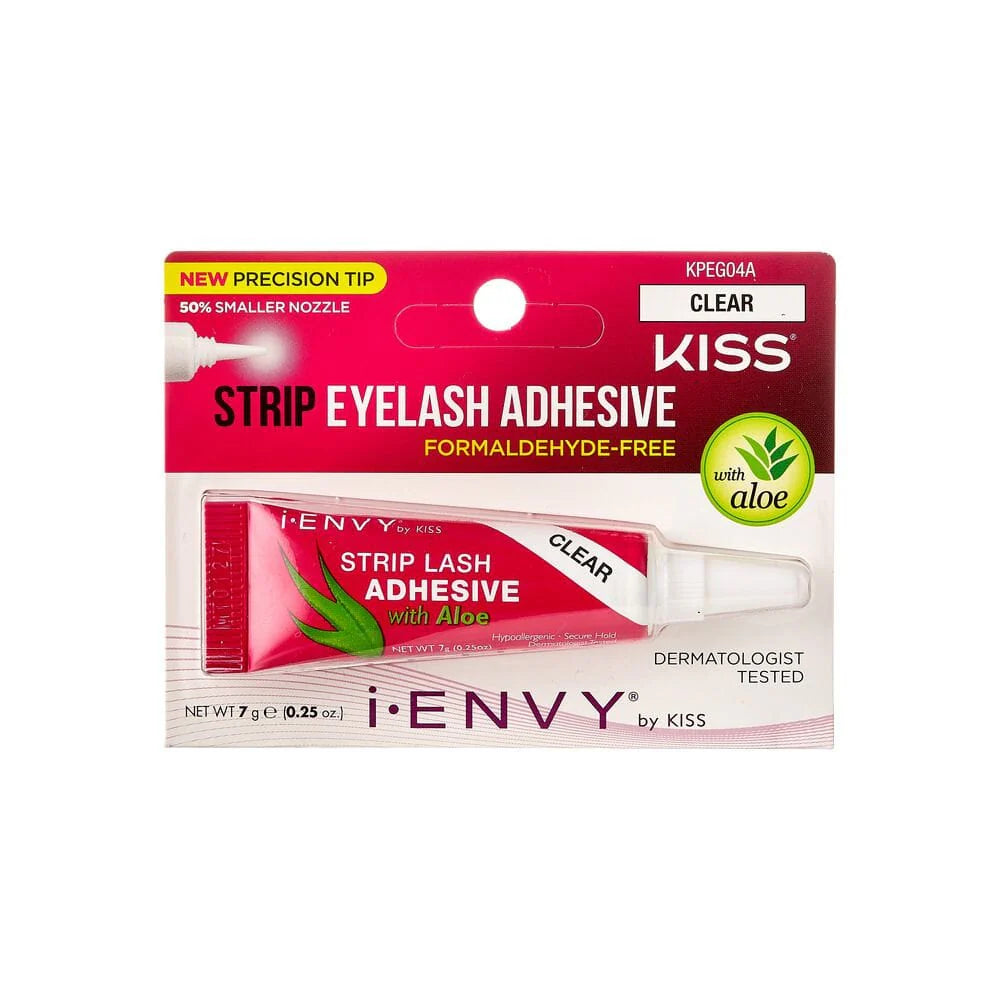 Kiss Aloe Infused Strip Lash Glue Clear