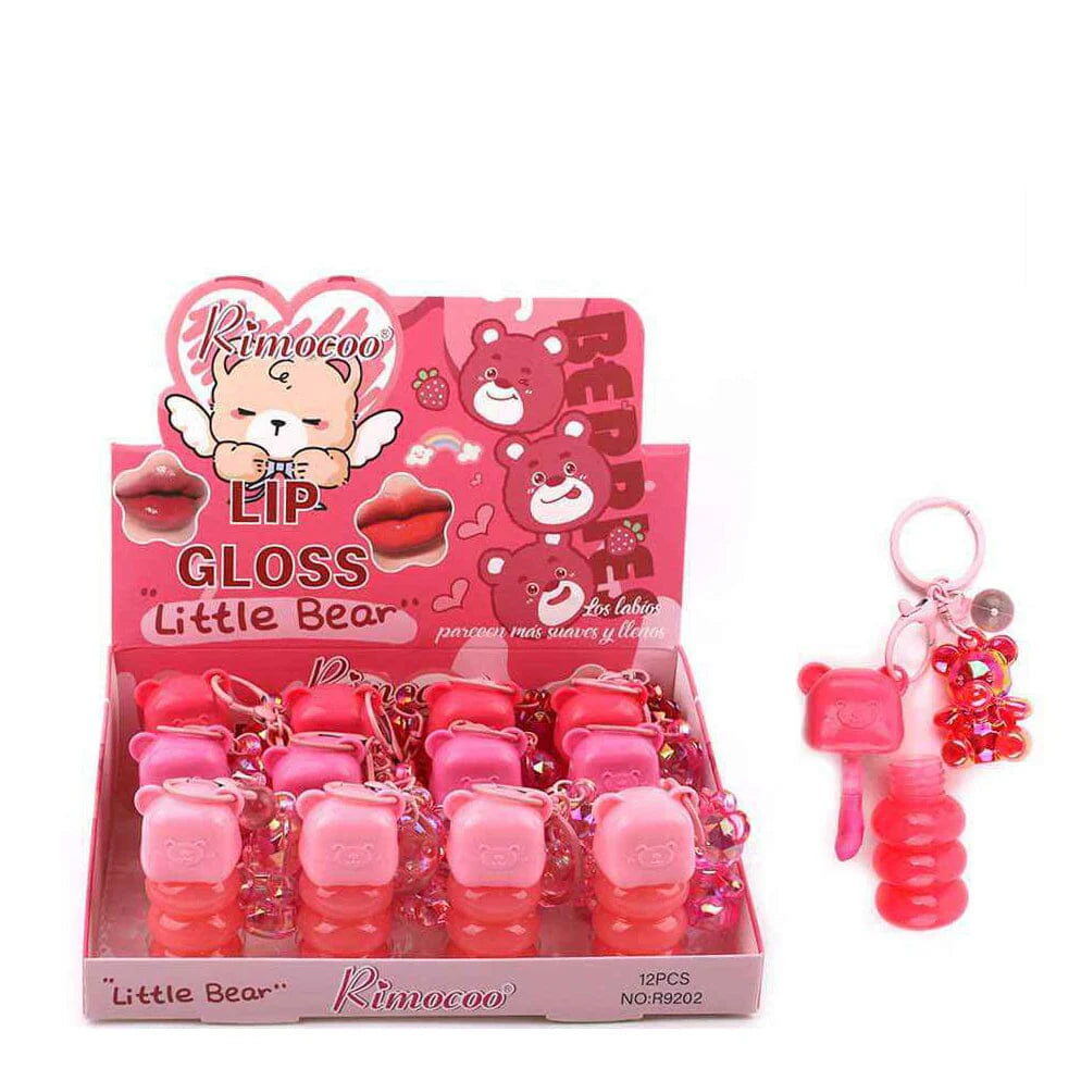Little Bear Lip Gloss Keychain