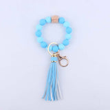 Silicon Beaded Keychain