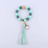 Silicon Beaded Keychain