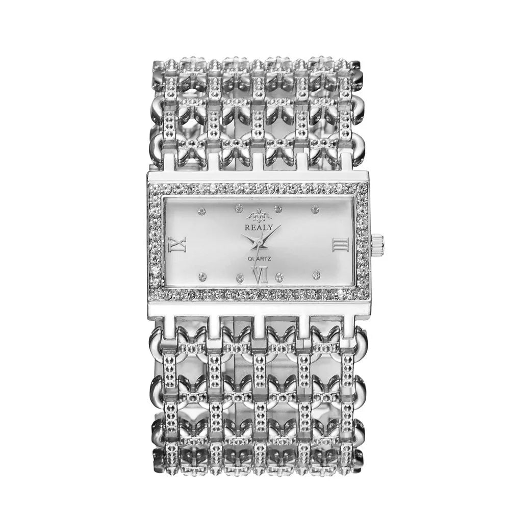 Glamour Wide Band Watch