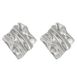 Textured Ripple Earring