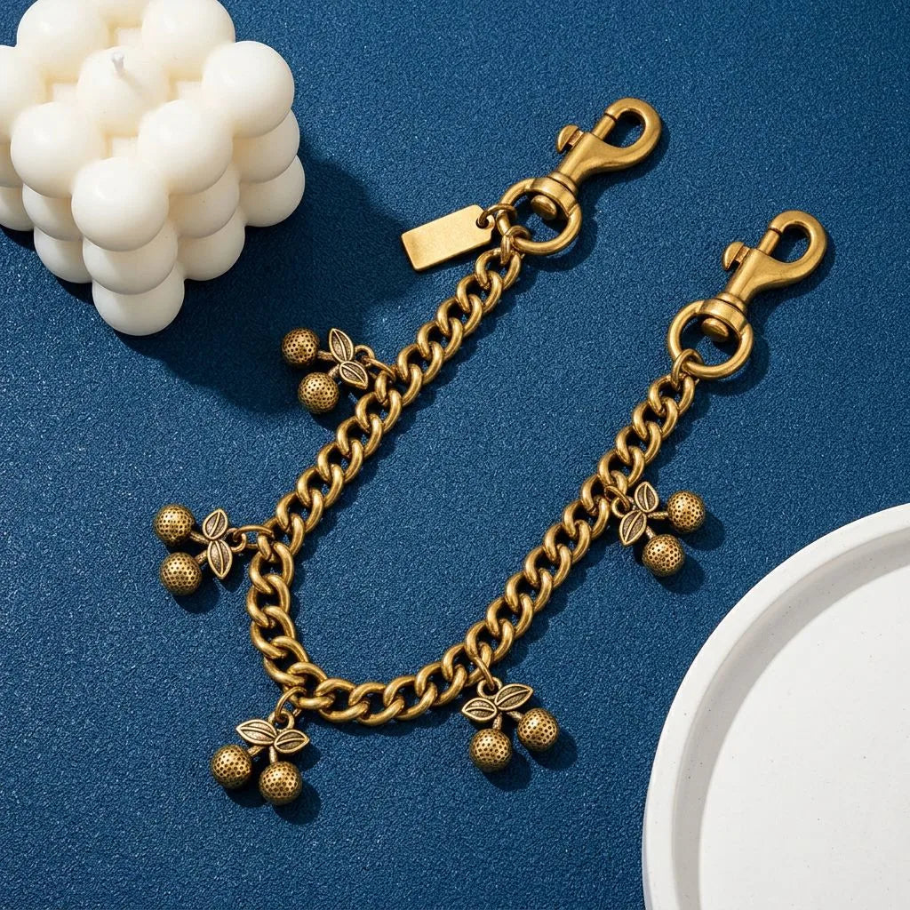 Cherry Charm Bag Chain