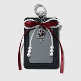 Silk Bow ID Holder