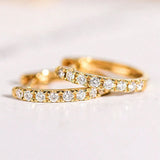 Adore Rhinestone Huggies