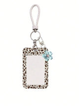 Leopard Print ID Holder