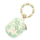 Floral Beaded Coin Pouch