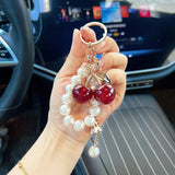 Paris Cherry Keychain