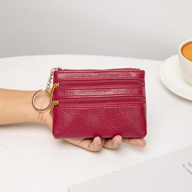 Double Zip Coin Wallet