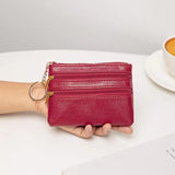 Double Zip Coin Wallet