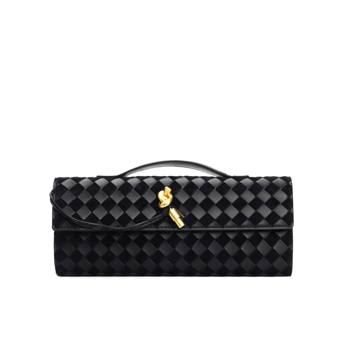 Gold Snakeskin Evening Bag