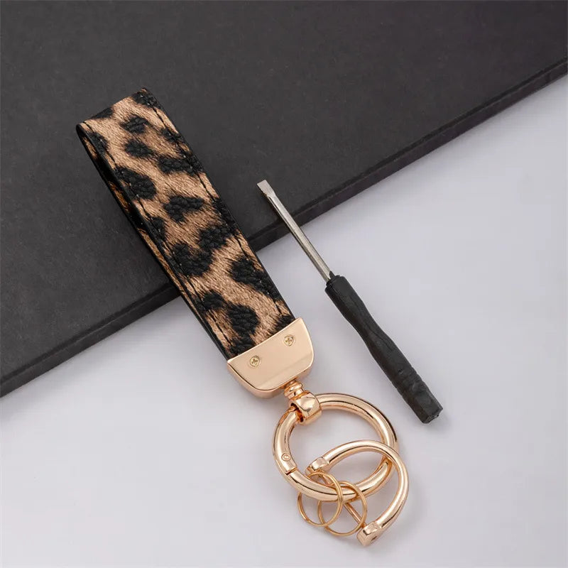 Leather Keychain Strap