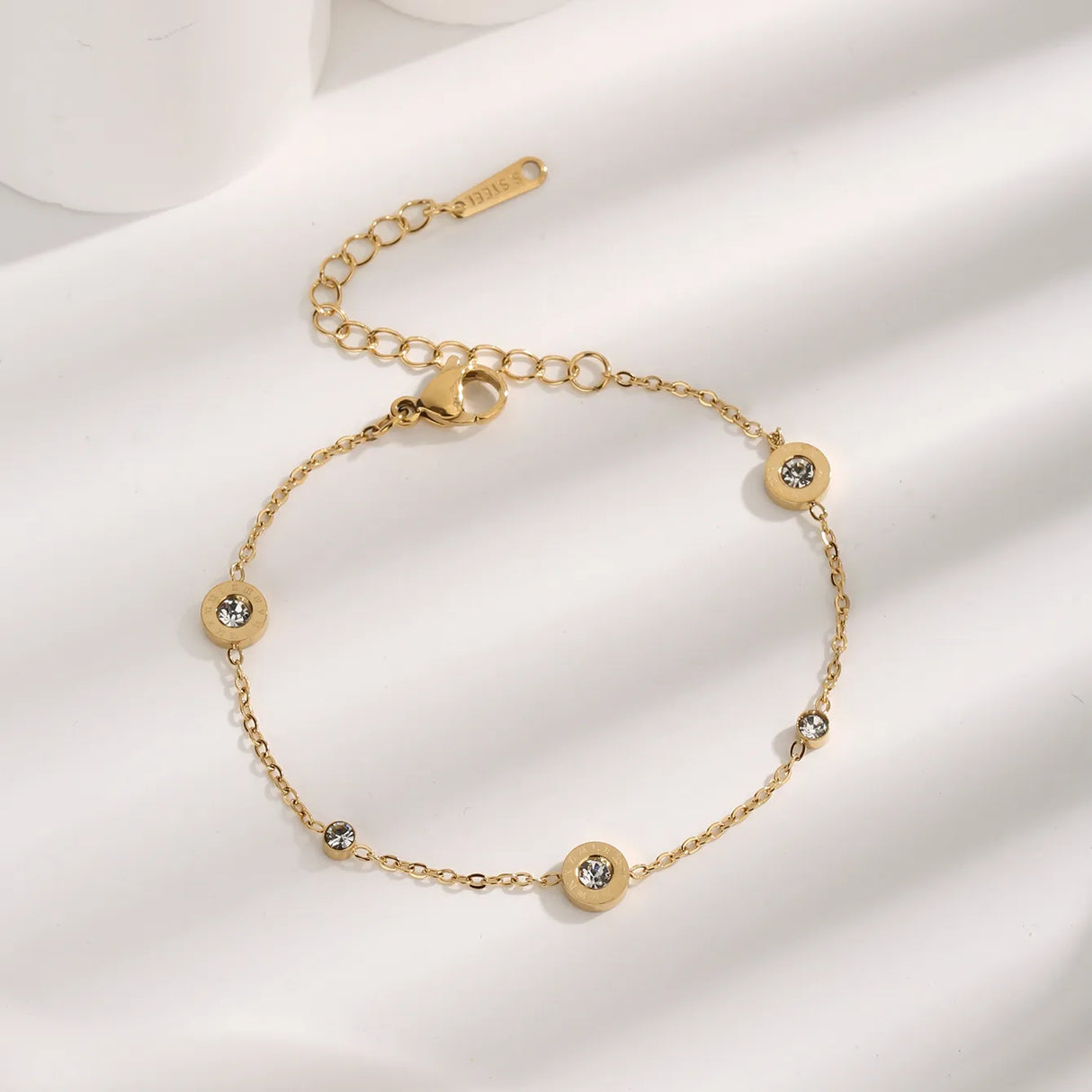 Thin Chain Gold Bracelet
