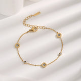 Thin Chain Gold Bracelet