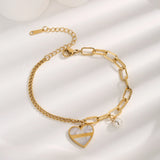 Thin Chain Gold Bracelet