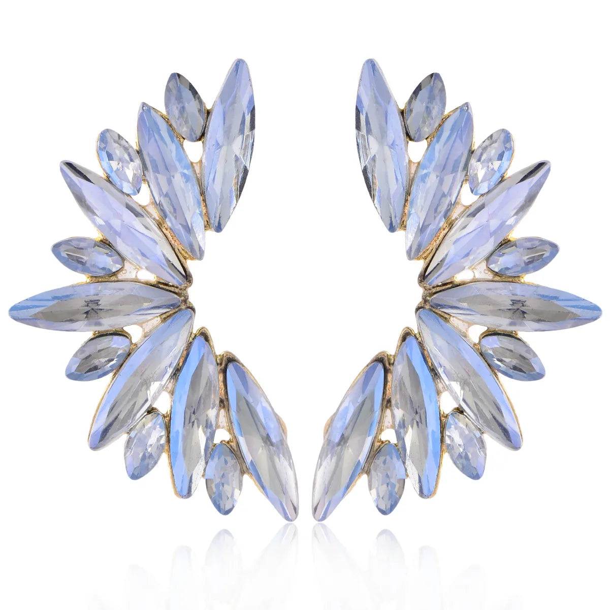 Angel Wings Evening Earrings