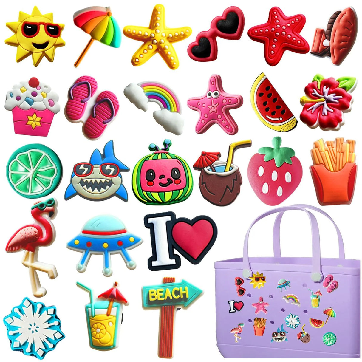 Croc Bag Charms
