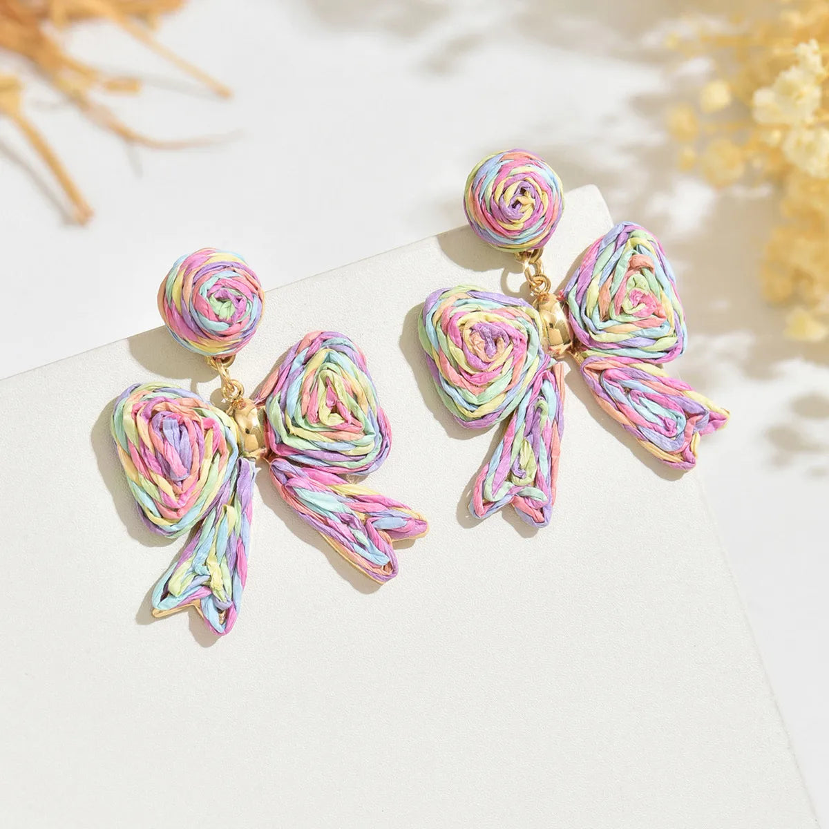 Whimsy Straw Earrings