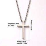 Stainless Steel Cross Necklace