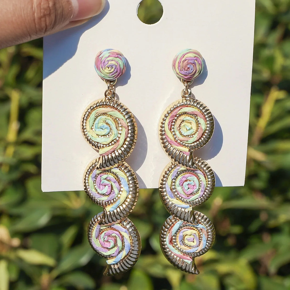 Whimsy Straw Earrings