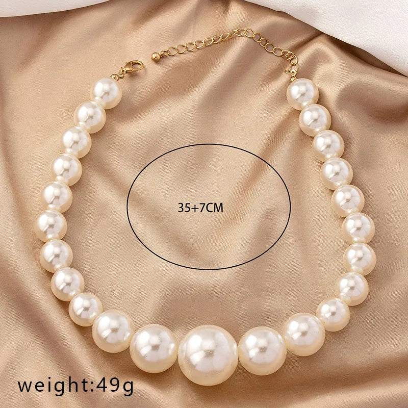 Bell Of Pearls Necklace