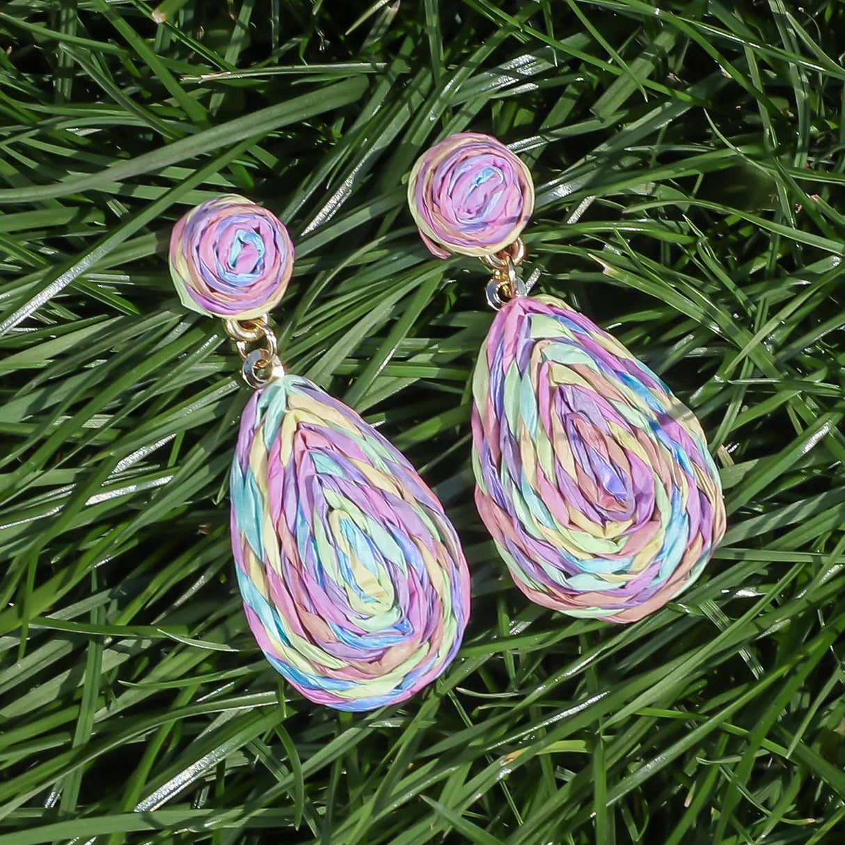 Whimsy Straw Earrings