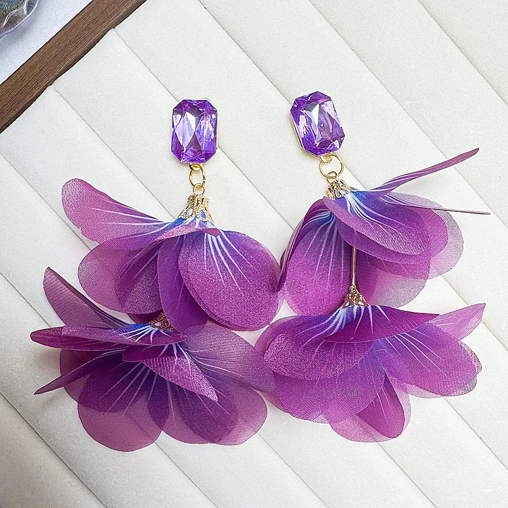 Drop Petal Earring
