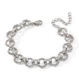 Twist Chain Link Bracelet