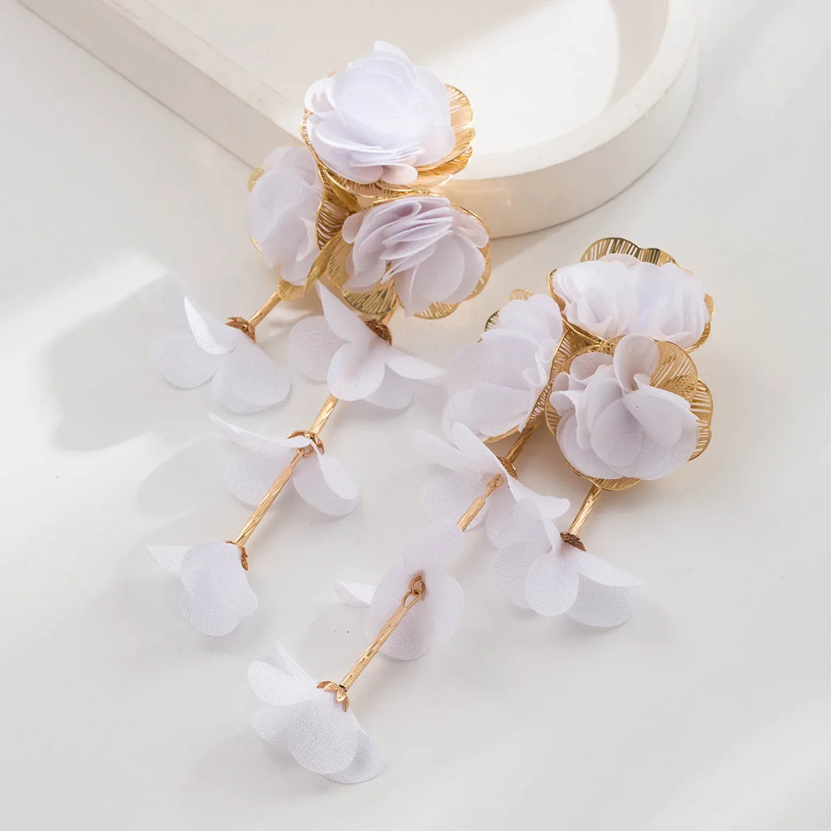 Julie Petal Drop Earrings