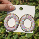 Whimsy Straw Earrings