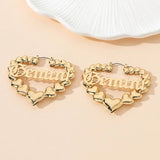 Zodiac Gold Bamboo Style Hoops