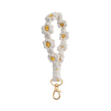 Handcrafted Daisy Mobile Phone Lanyard
