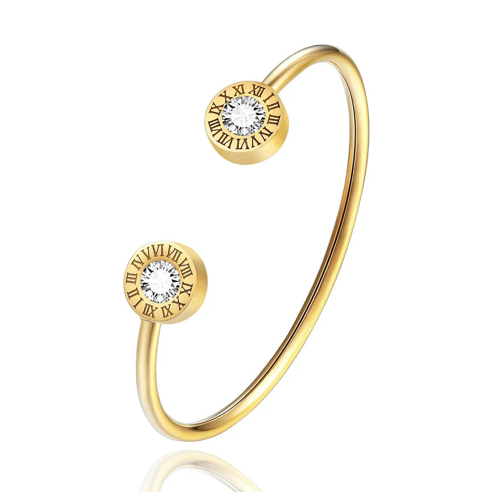 Roman Diamond Cuff