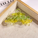 Tri Flower Claw Clip