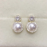 Dainty Pearl Earrings