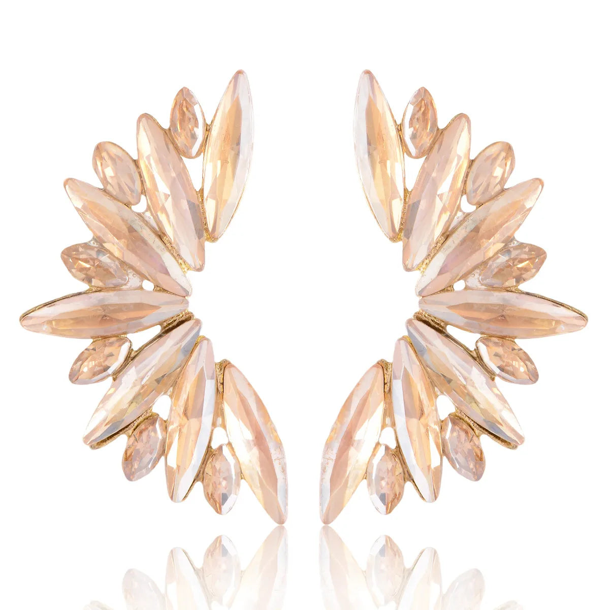 Angel Wings Evening Earrings